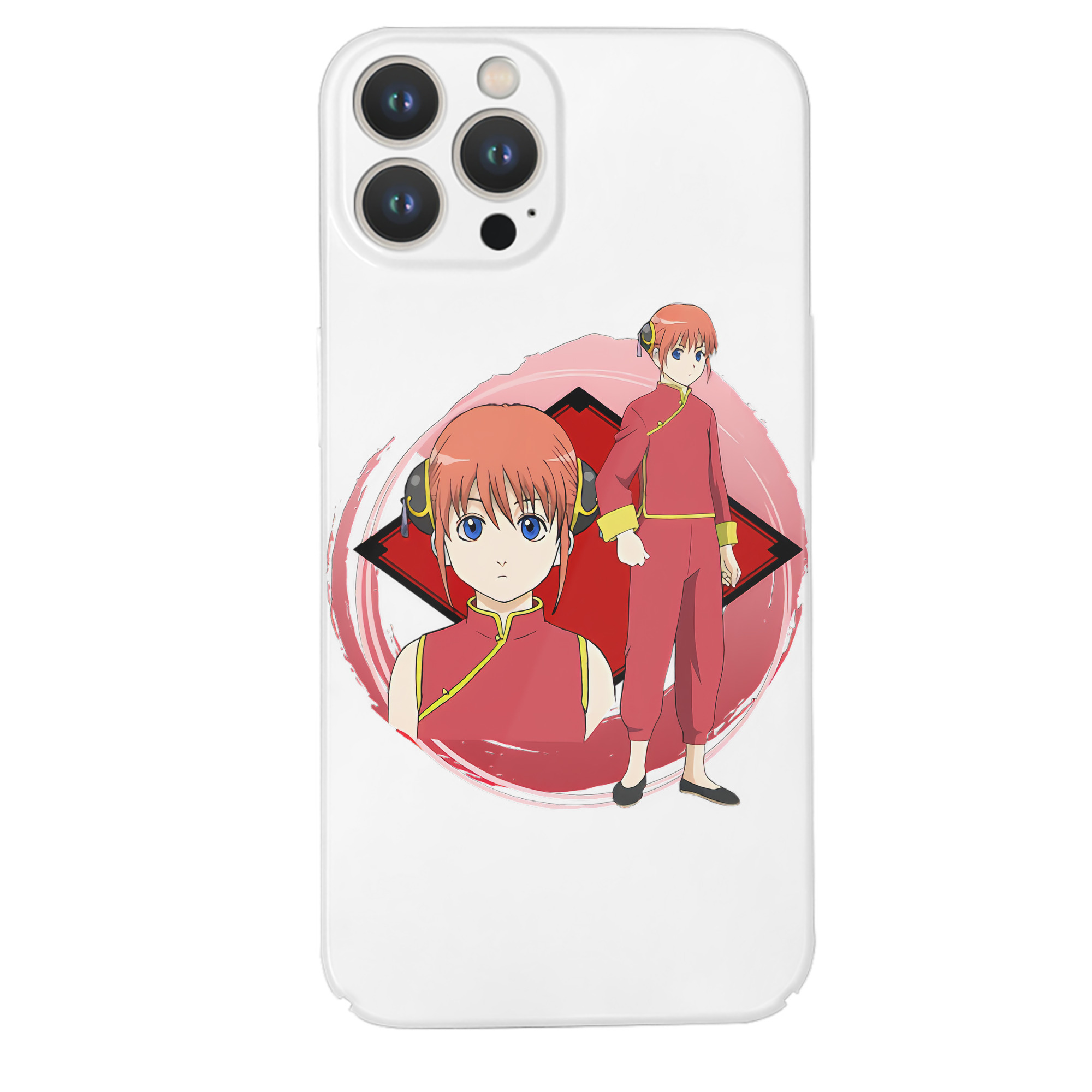（画像用） ぎんたま 坂田銀時（さかたぎんとき） 神楽 志村新八（しむら しんぱち） GINTAMA Sakata Gintoki Kagura Shimura Shinpachi 【iPhone 14シリーズ対応】ハードケース